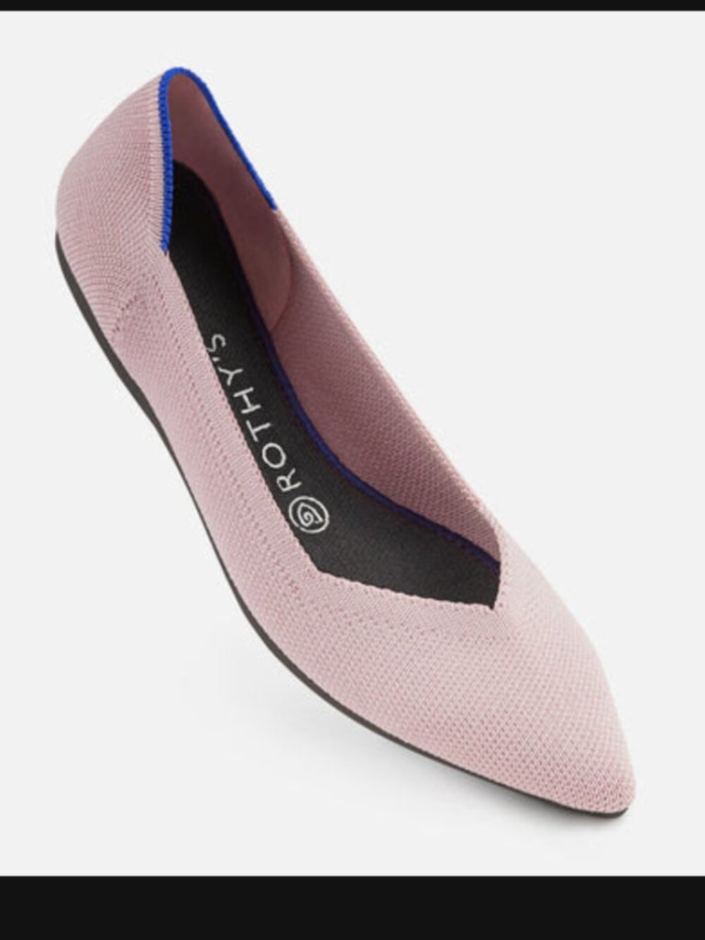 Rothys Petal Pink Points (2019) Size 8.5